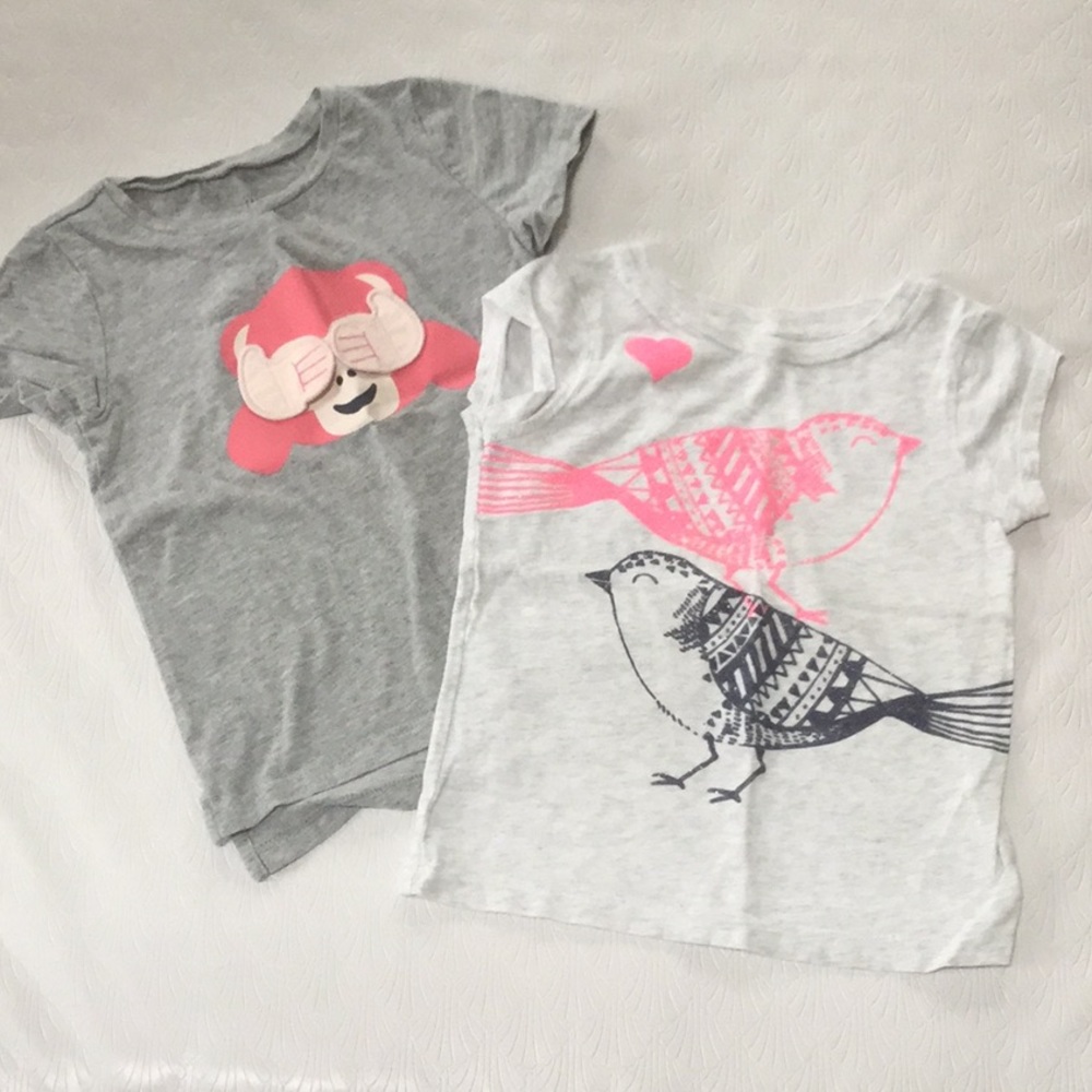 Baby Gap and Carters t-shirts